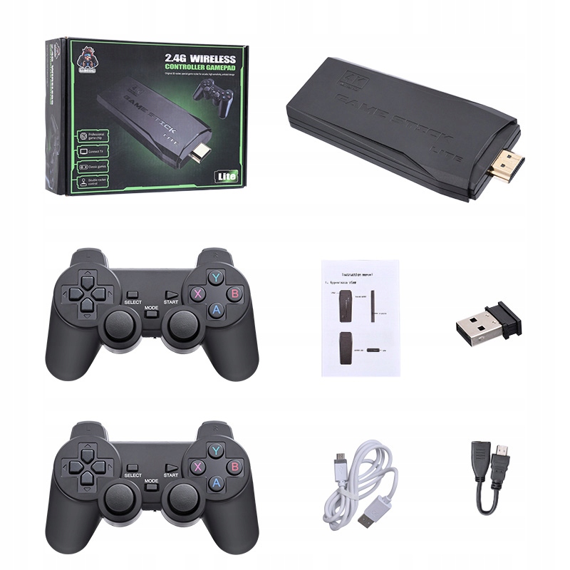 KOMBAJN MULTIMEDIALNY GRA KONSOLA PS Atari Pegasus 1000 GIER WIELE PLATFORM Model game stick mini