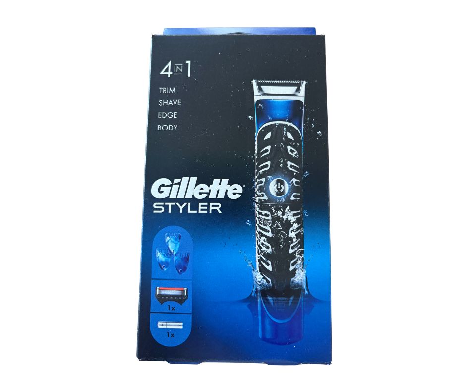 Holicí strojek Gillette Styler „4-v-1“ s baterií Aa