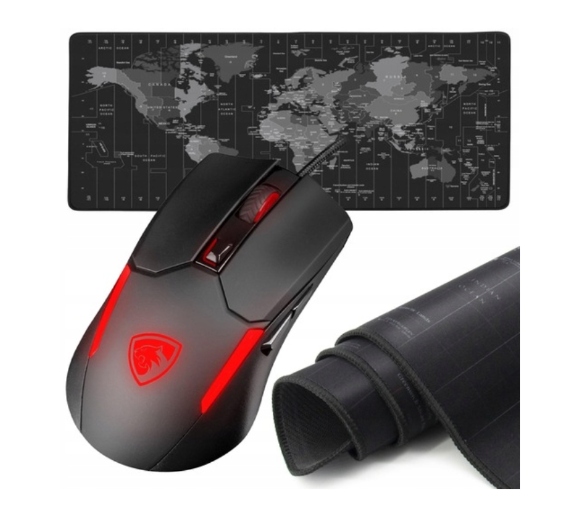 

Myszka Gamingowa Pantherise Venom +Slizgacze+Taśmy