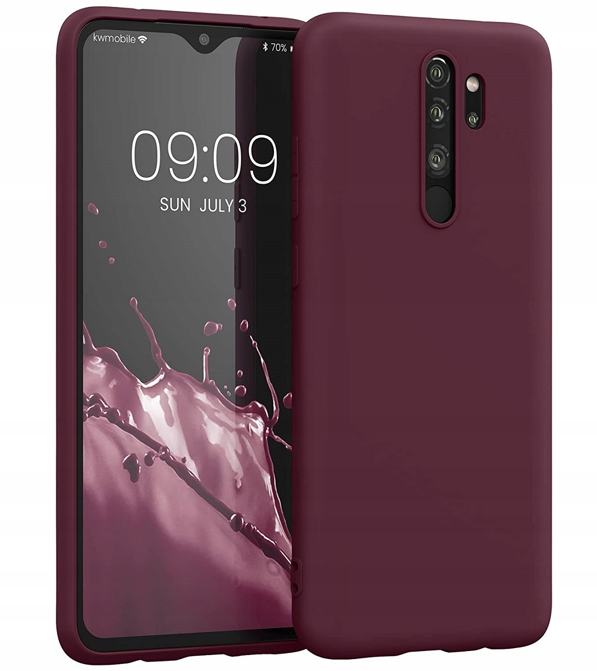 

Etui Matowe Slim do Xiaomi Redmi Note 8 Pro +szkło