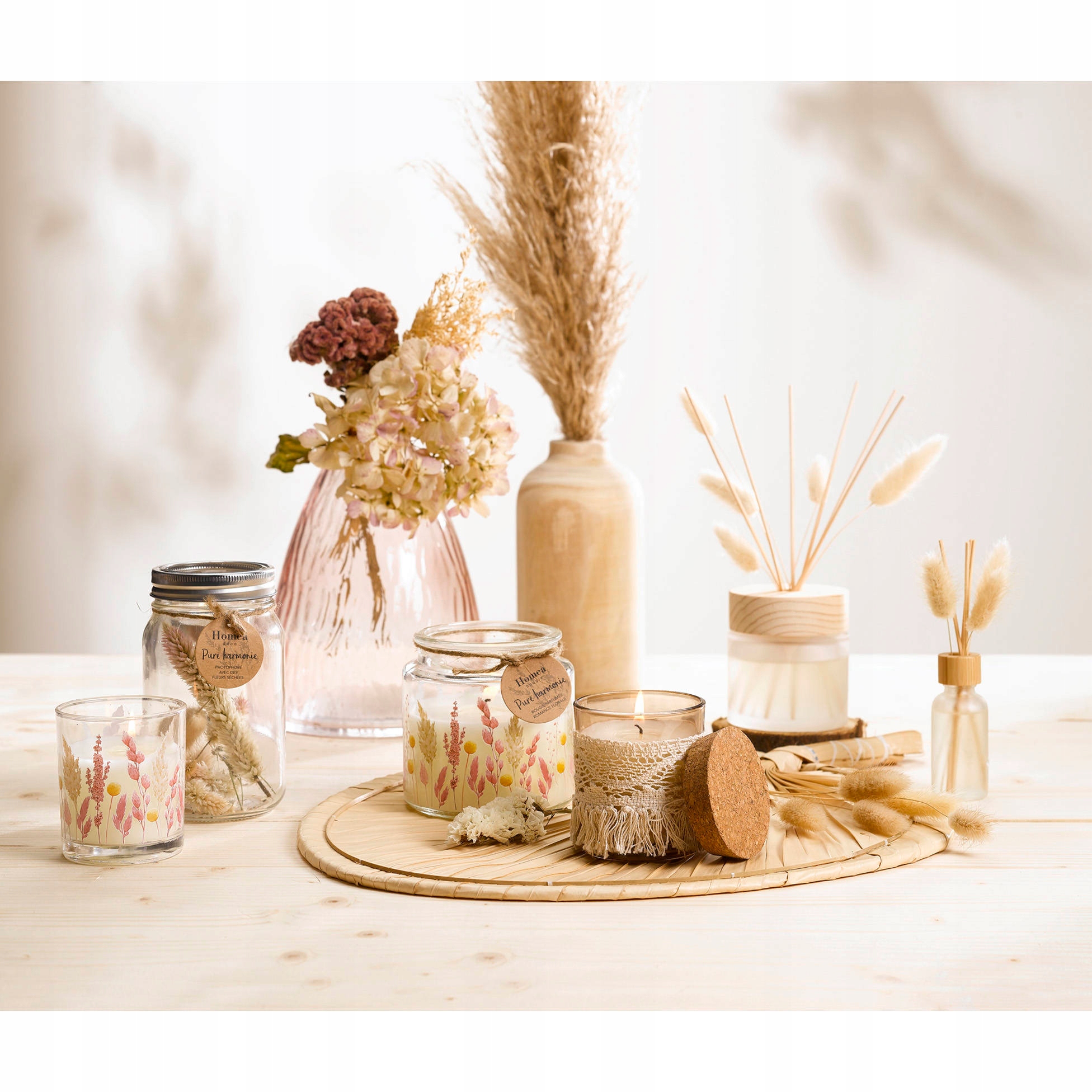 DYFUZOR ZAPACHOWY z patyczkami 50ml kwiatowy Marka Homea