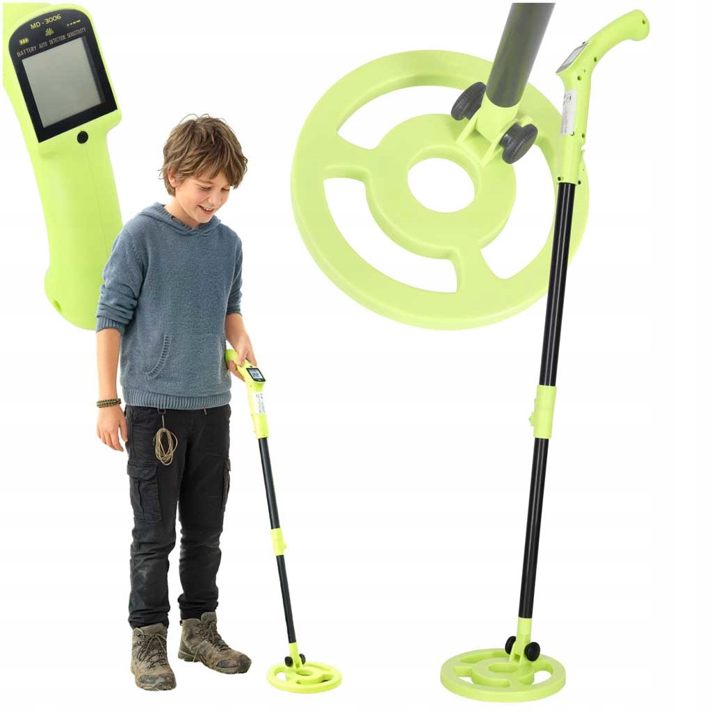 Detektor kovů detektor kovů pro děti MD-3006 Led vodotěsný