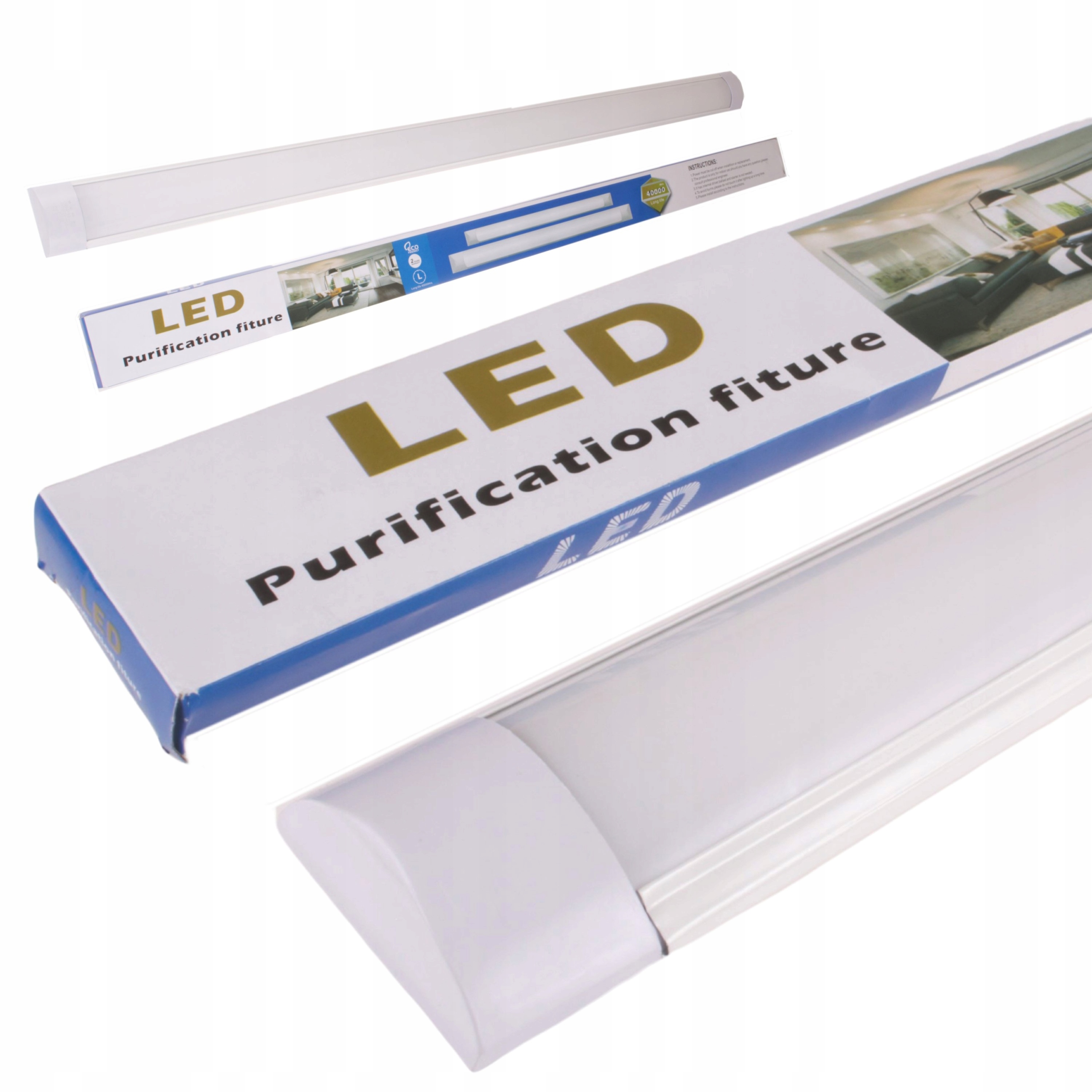 

Lampa Led Panel Natynkowa Oprawa Świetlówka 120cm