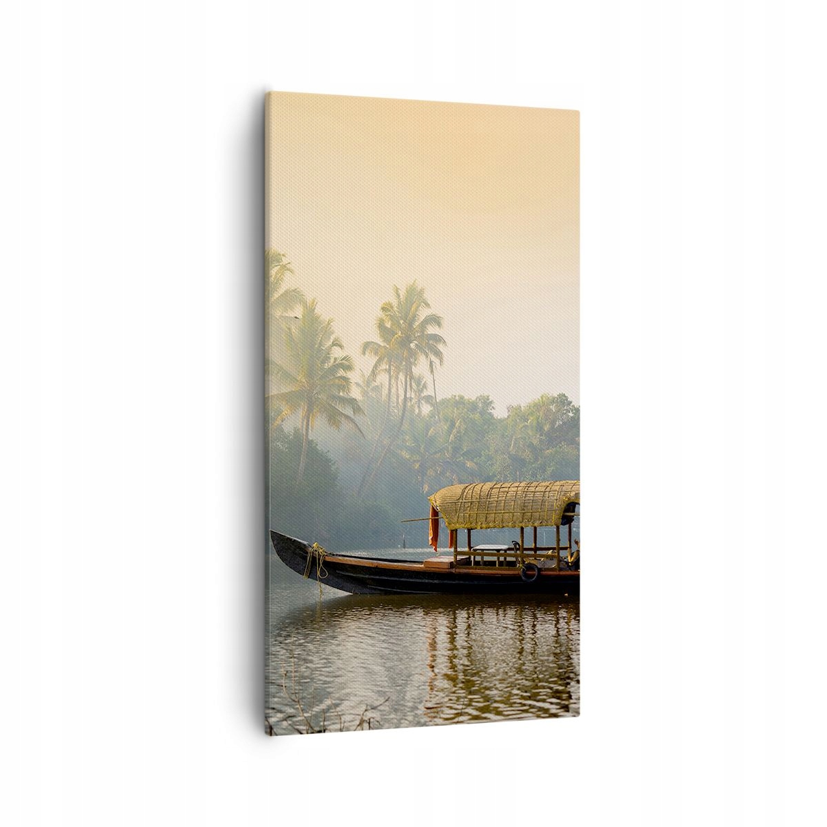 

Obraz na płótnie indie łódź rzeka PA55x100-4863