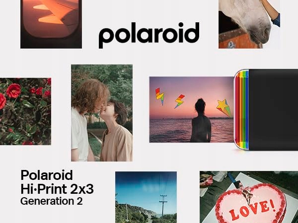 POLAROID HiPrint Papier Fotograficzny 2x3 20 Arkuszy Do Drukarki — miniatura 4