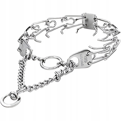 Herm Sprenger Obroża dla psa metalowa kolczatka 63cm 4mm XL