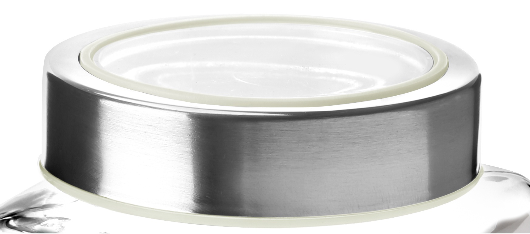 SZKLANY POJEMNIK do szafki szuflady 6x 1L na żywność makaron mąk przyprawy Marka Galicja