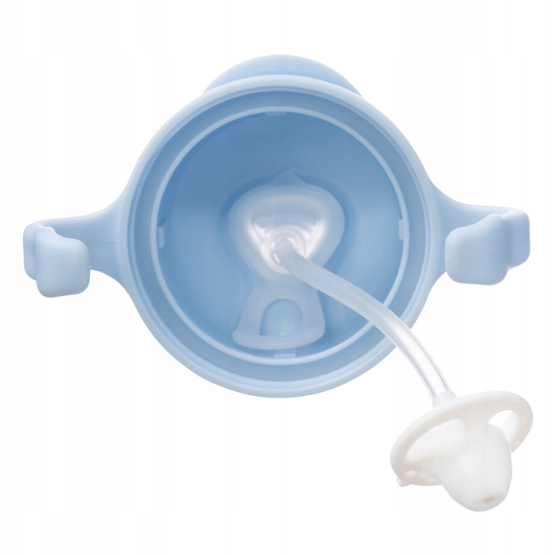 BIDON B.BOX GELATO ze słomką 240 ml pojnik BUTELKA dla dzieci J. NIEBIESKI Odcień morski