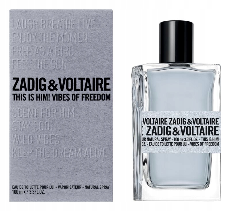 Zadig & Voltaire This is Him! Vibes of Freedom Toaletní voda 100 ml
