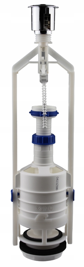 ZAWÓR SPUSTOWY DO WC SPŁUCZKI DWUFUNKCYJNY 3/6l Stan opakowania oryginalne