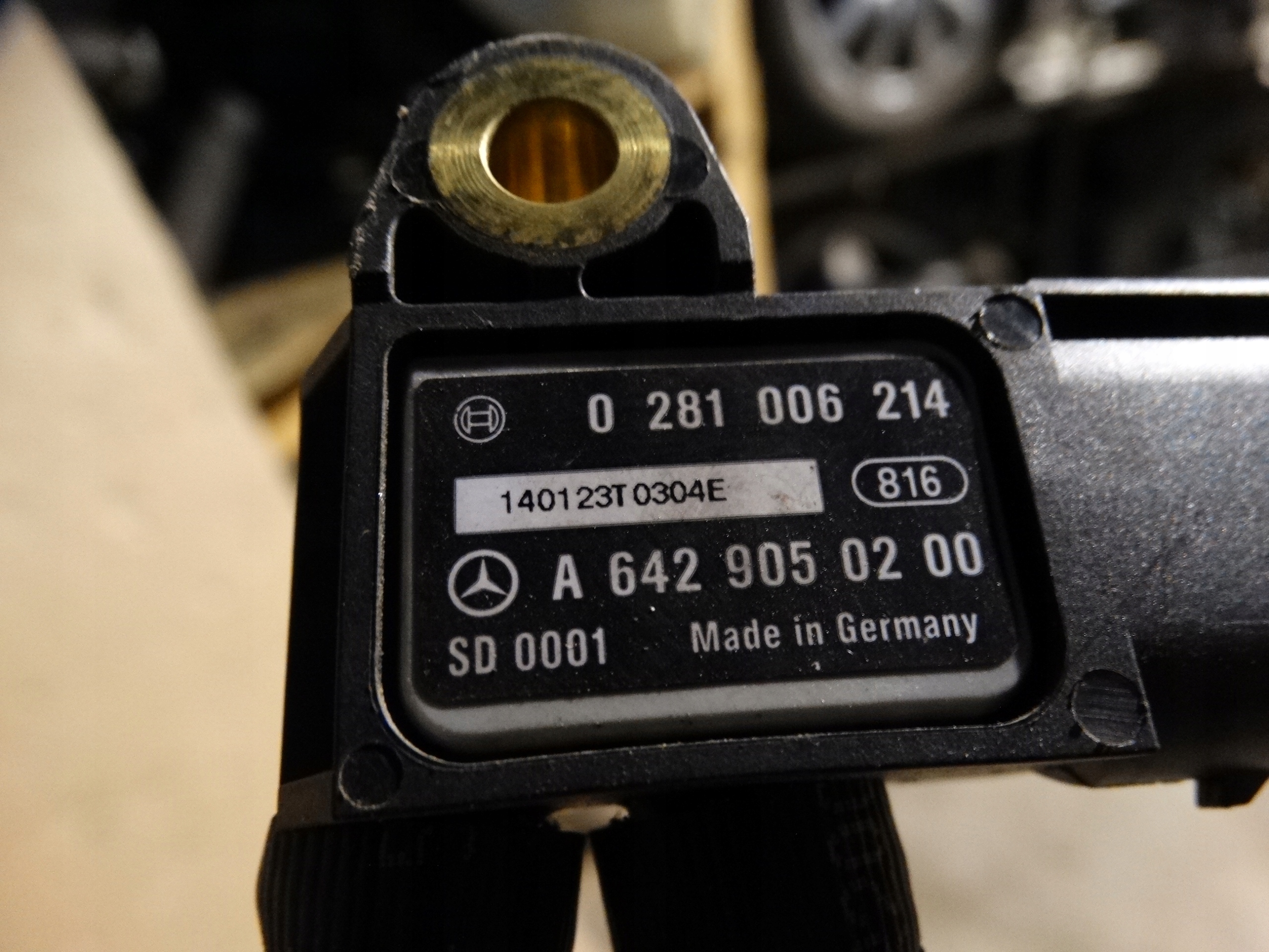 exhaust gas sensor MERCEDES W166 W292 1