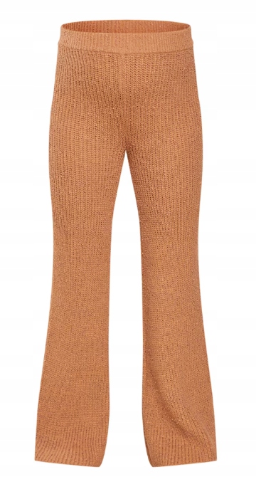 PRETTYLITTLETHING SPODNIE CIĄŻOWE BEŻOWE 40 EKA