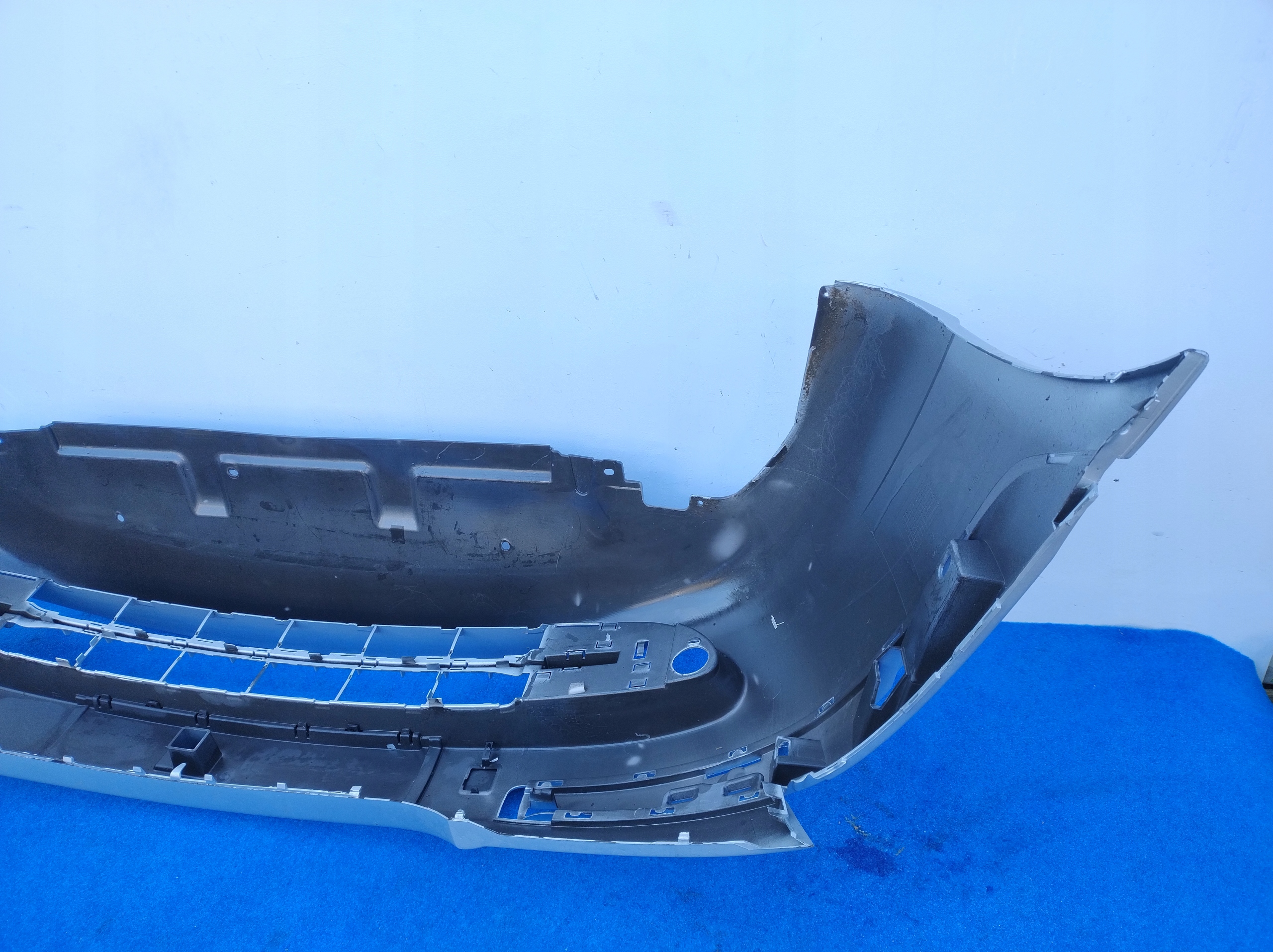 CITROEN C8 2002-2010 ROK bumper front SREBRNY BDB 1487891077 ZB154