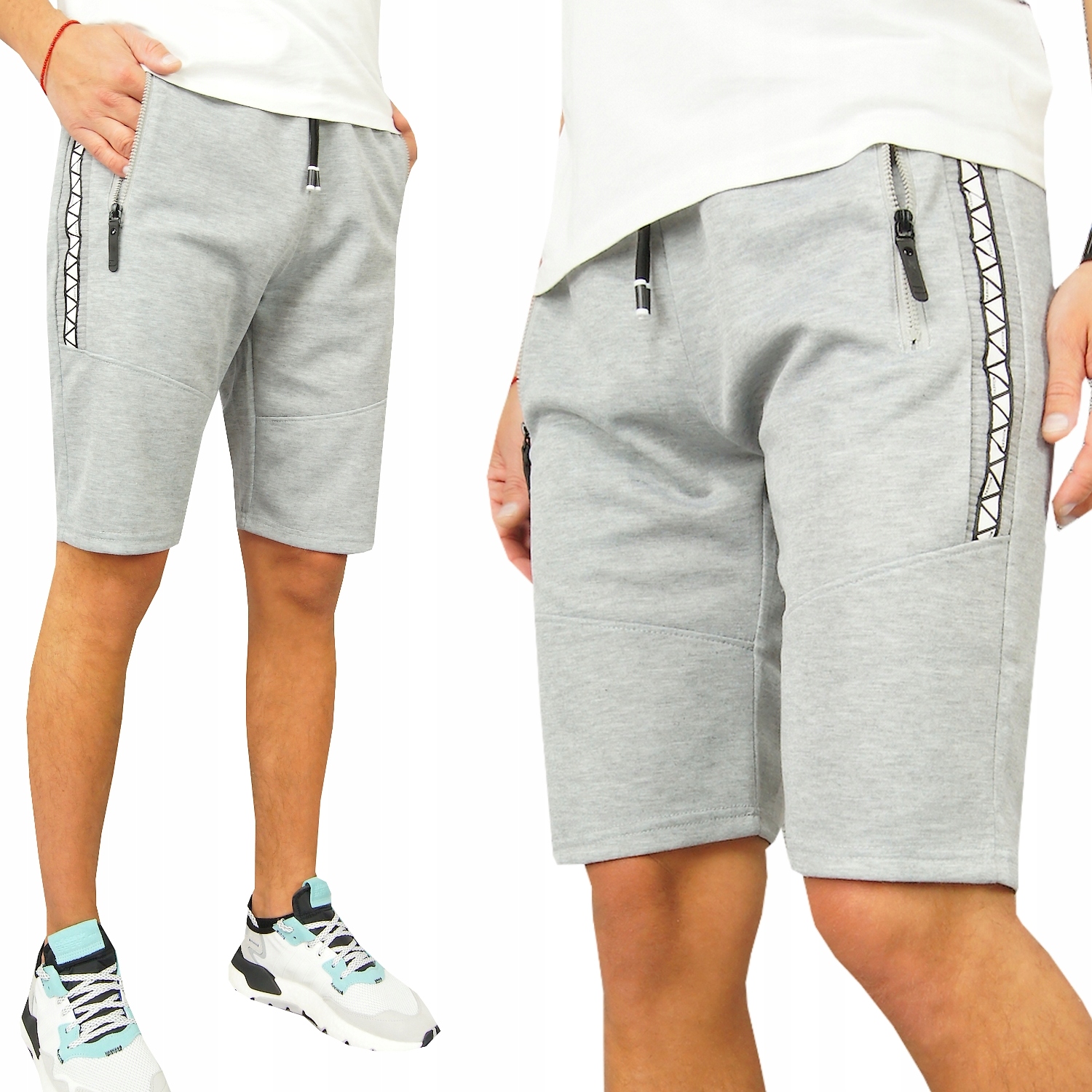 

Krótkie Spodenki Dresowe Męskie Wzór XL/XXL