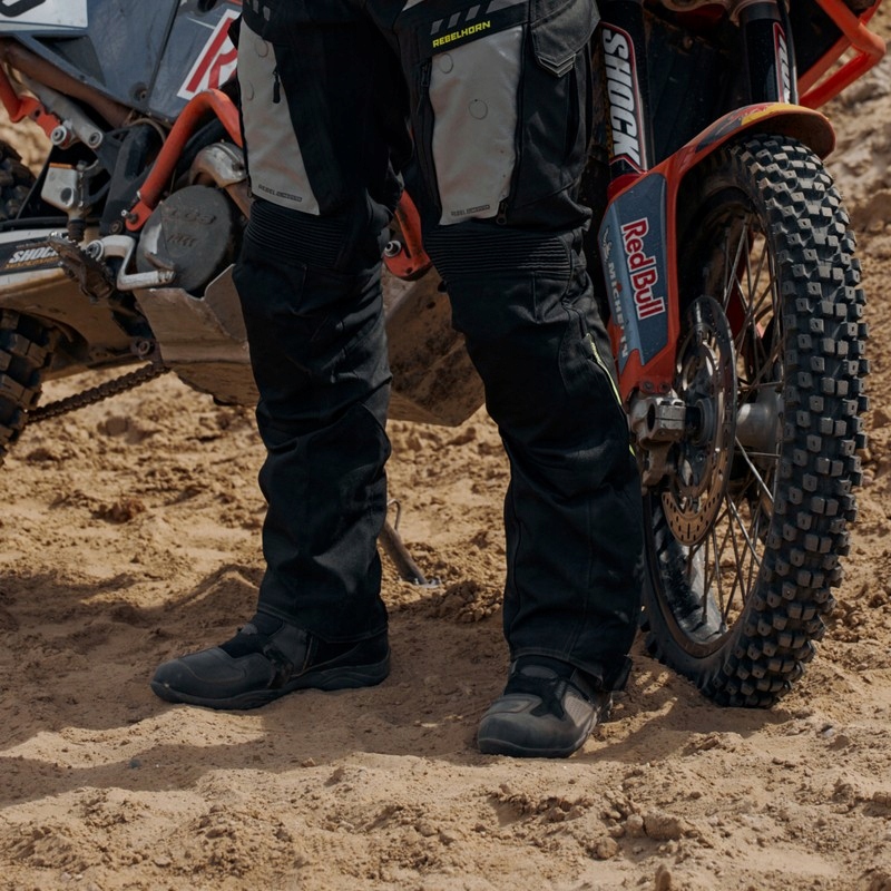 REBELHORN COMPASS buty motocyklowe 45 Kolor czarny