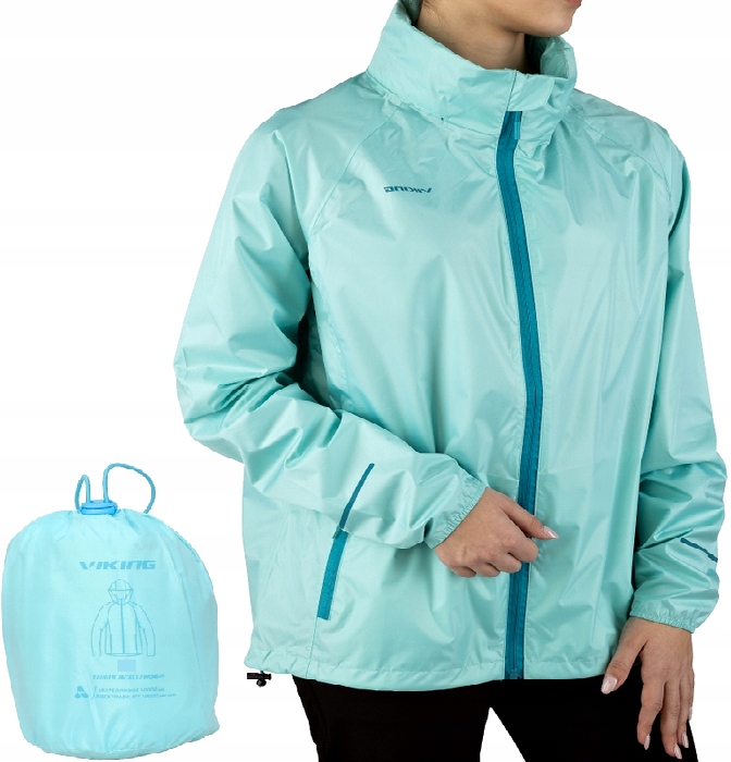 Pláštěnka Viking Rainier Lady 7000 tyrkysová S