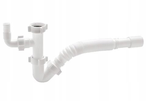 

Syfon Umywalkowy Rurowy Z Podłaczeniem Do Pralki