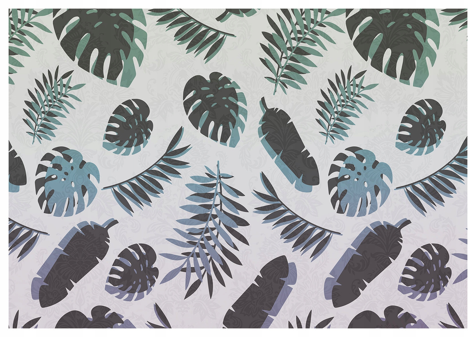 Fototapeta Listy monstery palmy banány tropický vzor 368x280 lepidlo