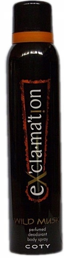 Exclamation dezodorant 150ml spray WILD MUSK