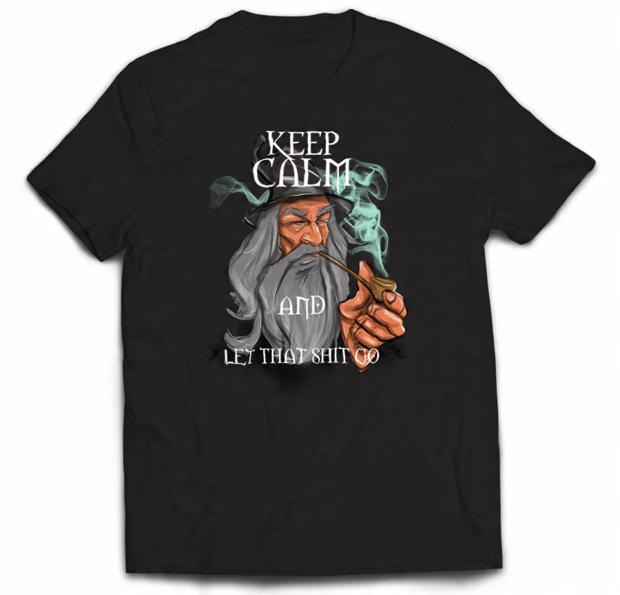 

Tshirt Gandalf Ganja Zioło Czarodziej Wizard 3XL