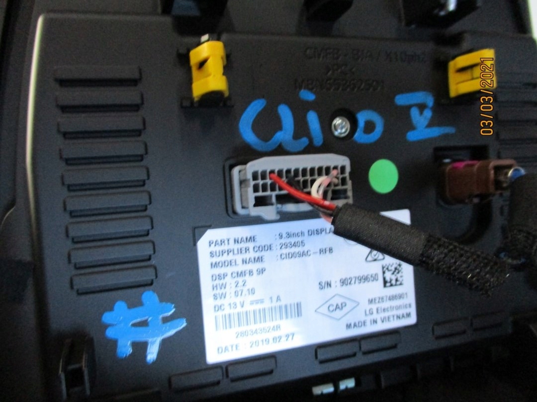 Wyświetlacz DISPLAY RENAULT CLIO V 280343524R Producent inny