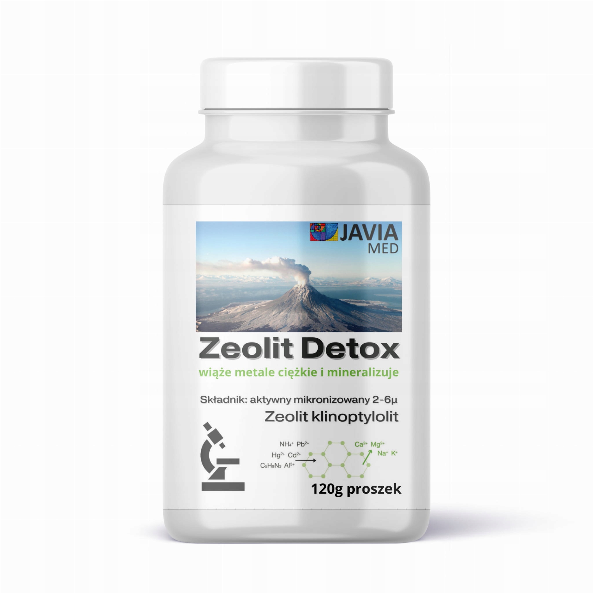 Zeolit Detox 120g Aktywny Klinoptylolit Najdorbniejszy