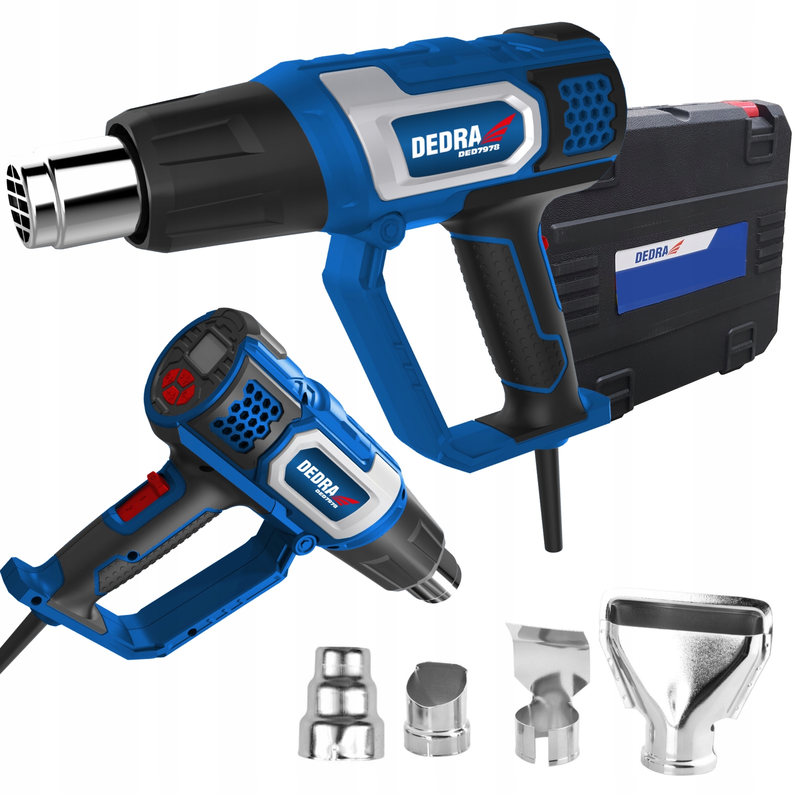 DEDRA DED7978 OPALARKA 4 DYSZE 2000W LCD +2 BIEGI