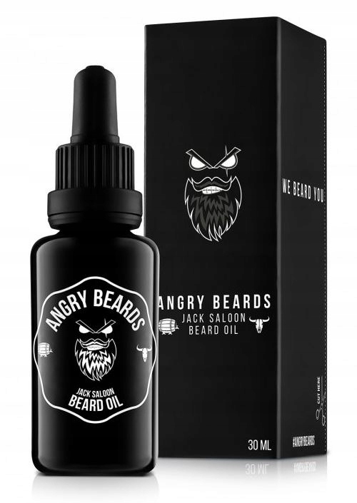 Angry Beards Olejek do brody JACK SALOON 30 ml