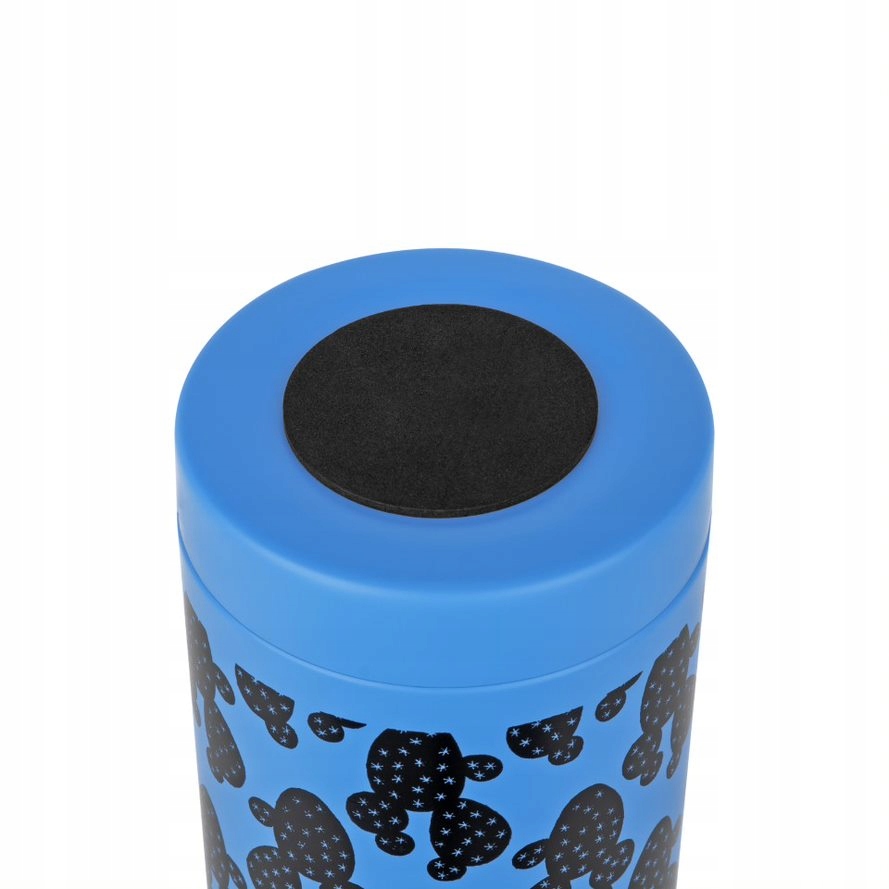 TERMOS PODRÓŻNY BUTELKA TERMICZNA BIDON KUBEK Kolor odcienie niebieskiego