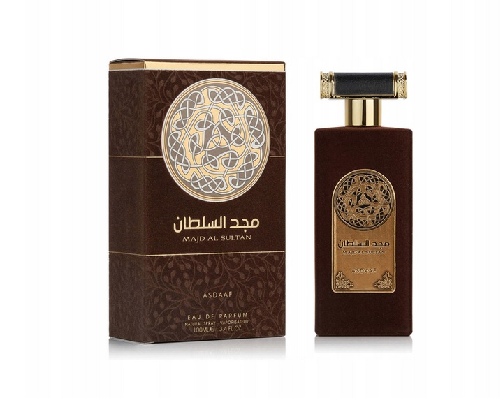 Asdaaf Majd Al Sultan EDP 100 ml cudowny unisex + 2 Próbki GRATIS Marka Lataffa