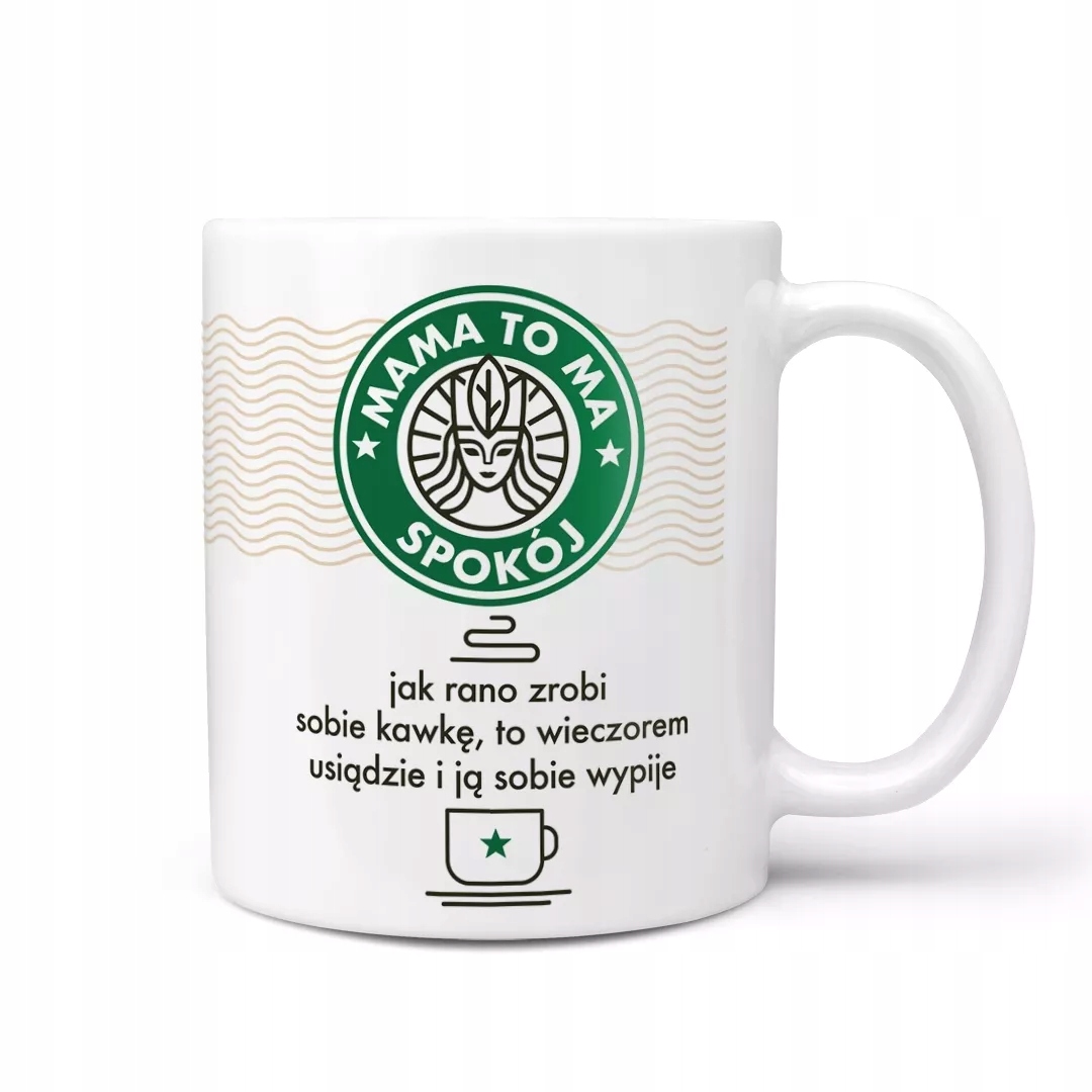 

Kubek Spokój dla Mamy dzień mamy Spod Lady