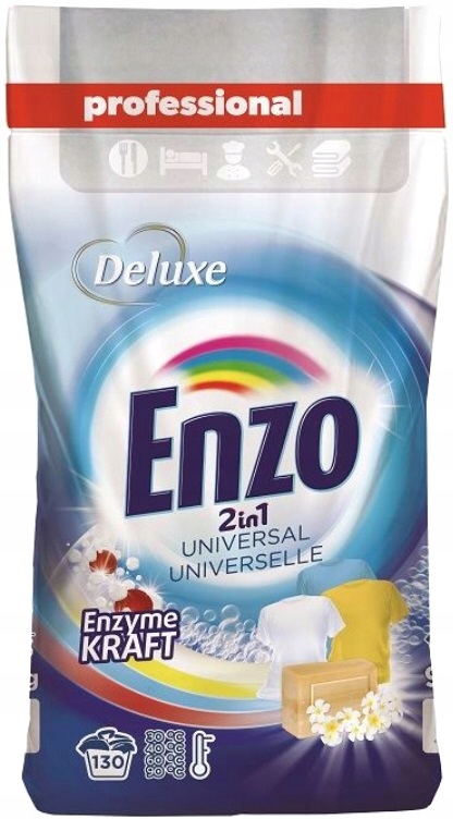 

Deluxe Enzo proszek prania Universal 9,1 Kg Folia