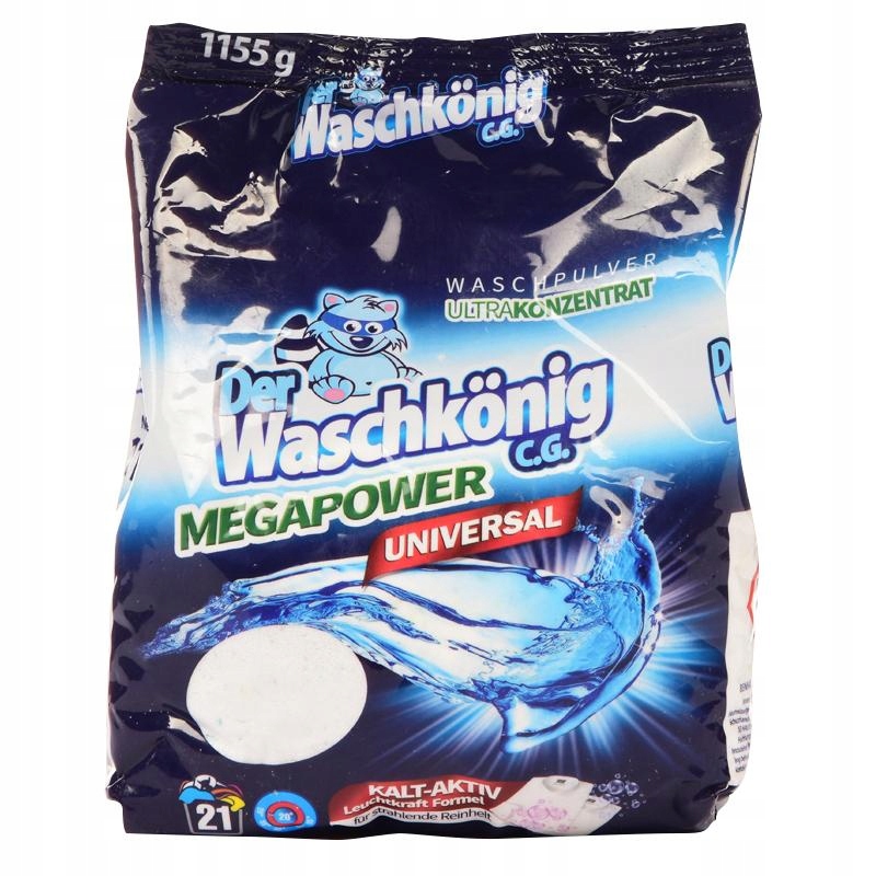 

Waschkönig pr do prania Mega Power Univ 1155 g 21W