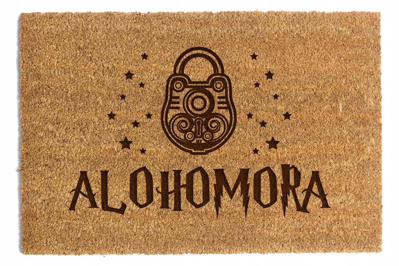 Stěrač Pod Dveře „alohomora“ 60 x 90 cm