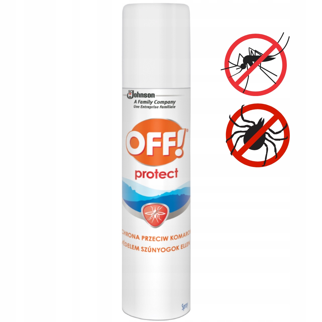 Spray Off Protect Odstraszający Spray na komary kleszcze i inne owady 100ml