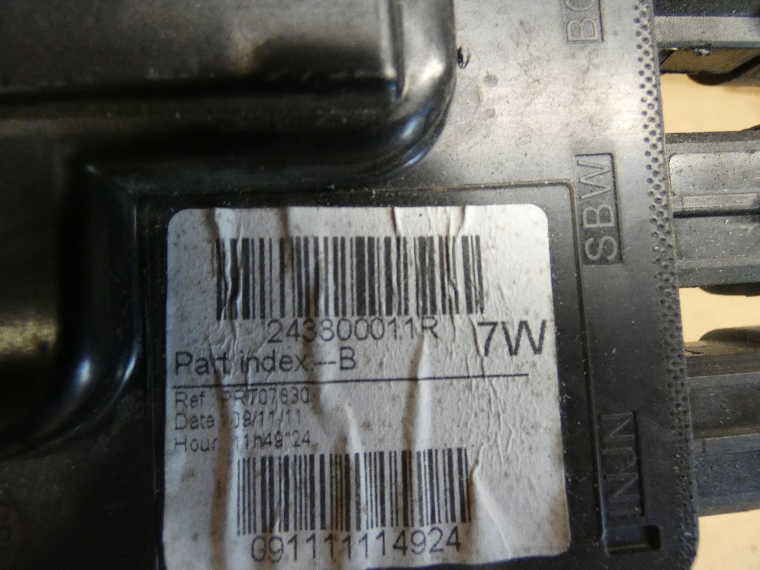 Module Borne do Renault Scenic III 243300011R