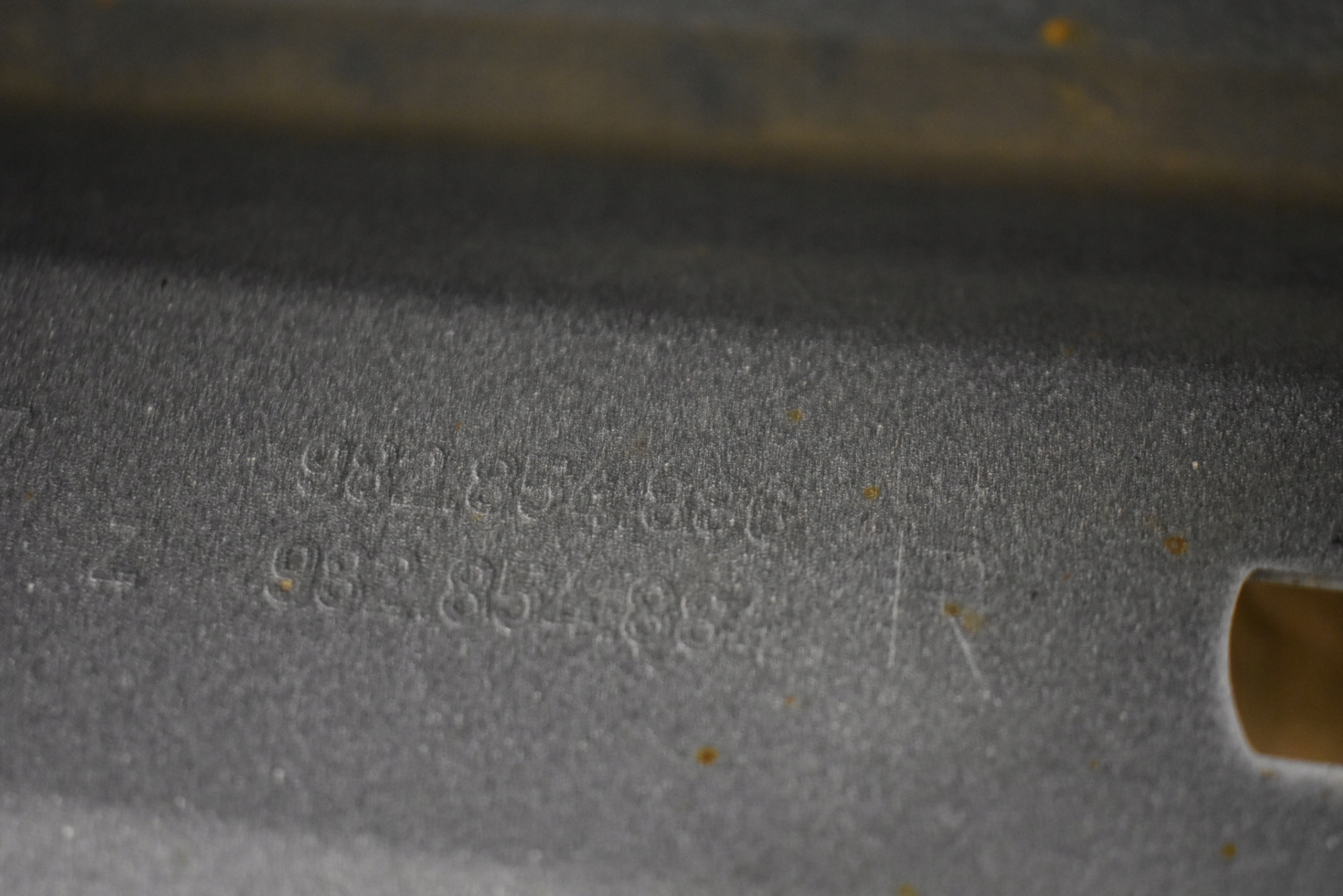 IDEALNA moulding threshold right PORSCHE 982 718 W colour: C9A 1