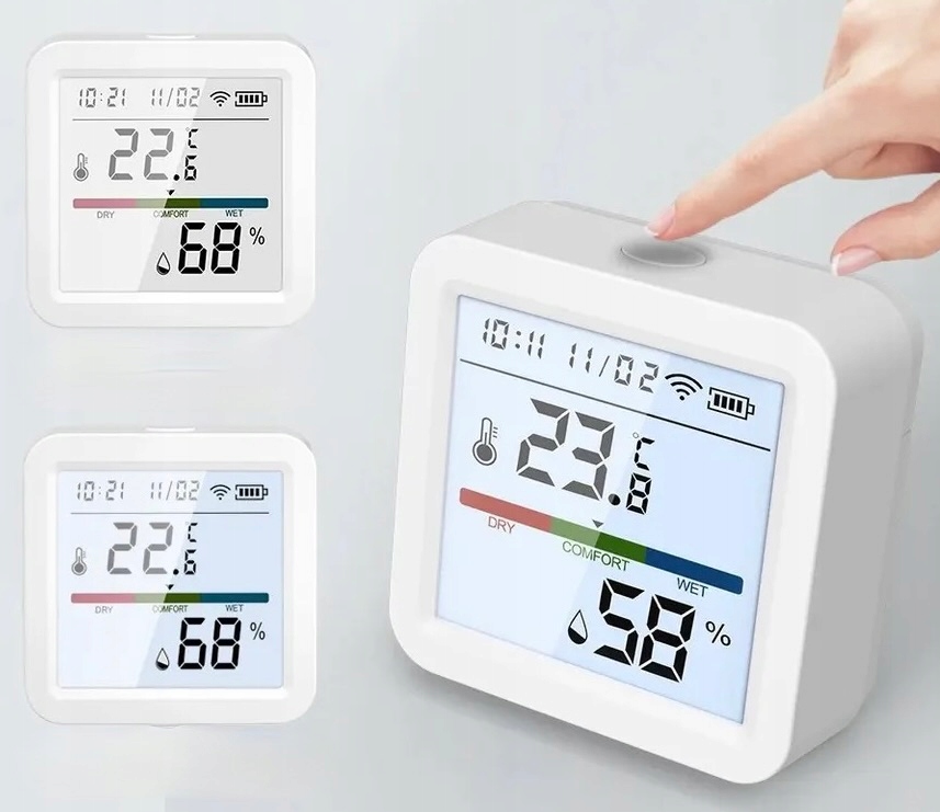 Czujnik Temperatury Wilgotności WIFI Tuya Smart Kod producenta Tuya TY16 wifi Czujnik