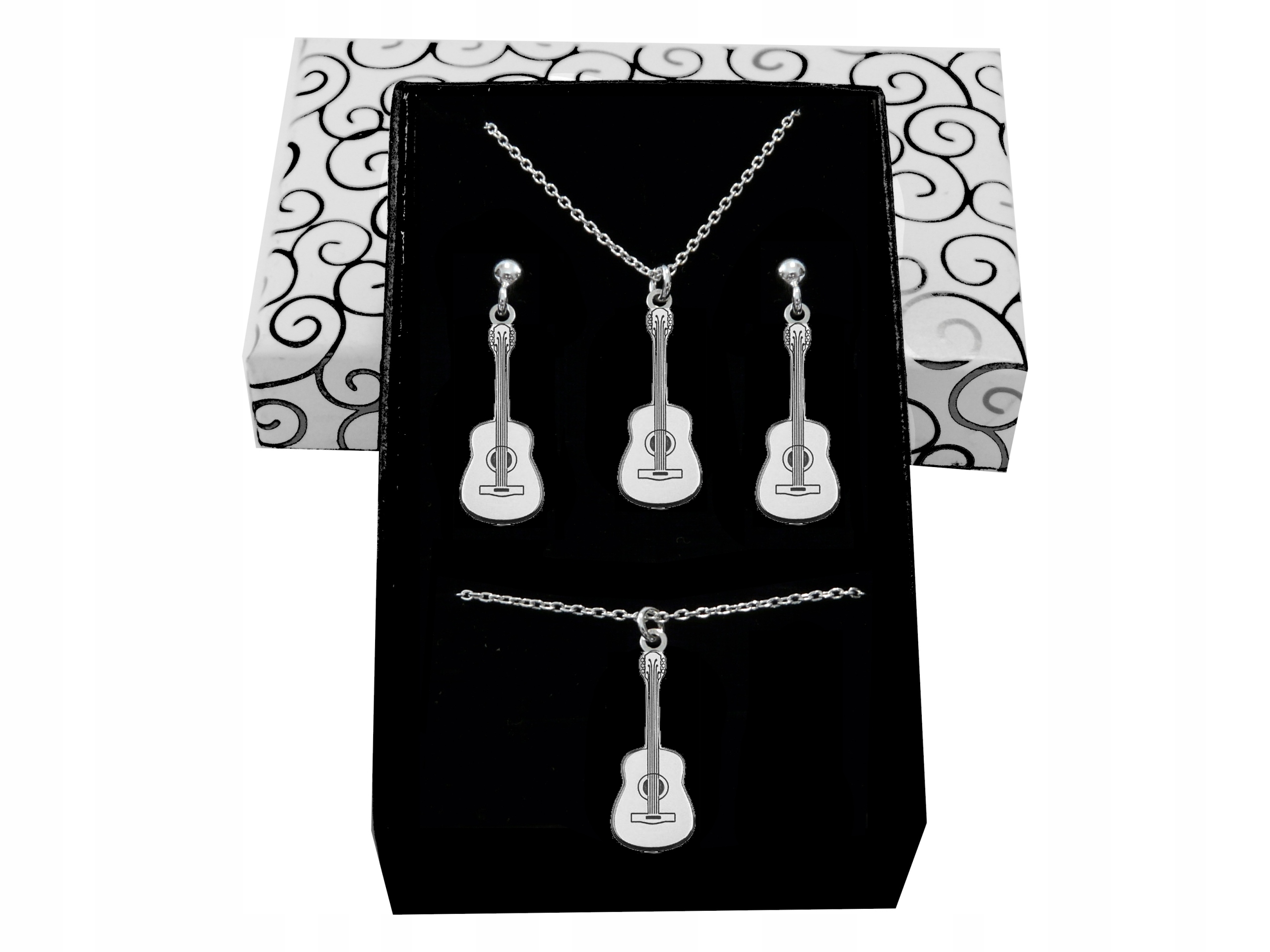 

Srebrny Komplet Gitara Klasyczna srebro 925