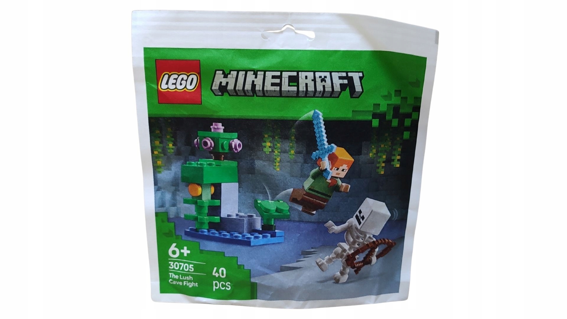 Lego Minecraft Walka w bujnej jaskini 30705