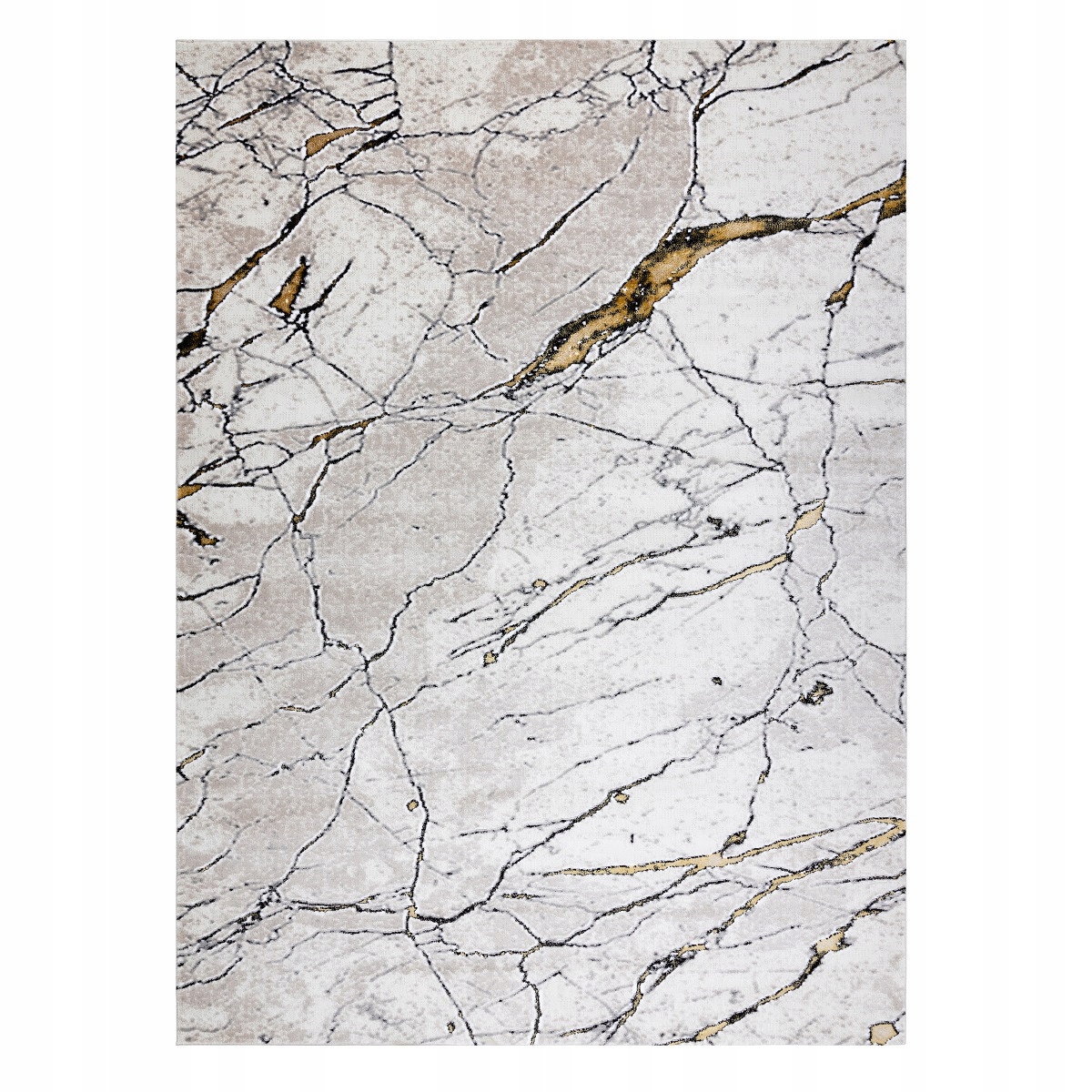 160x220 Kusový koberec Gloss 529A 53 3D mramor ivory/beige