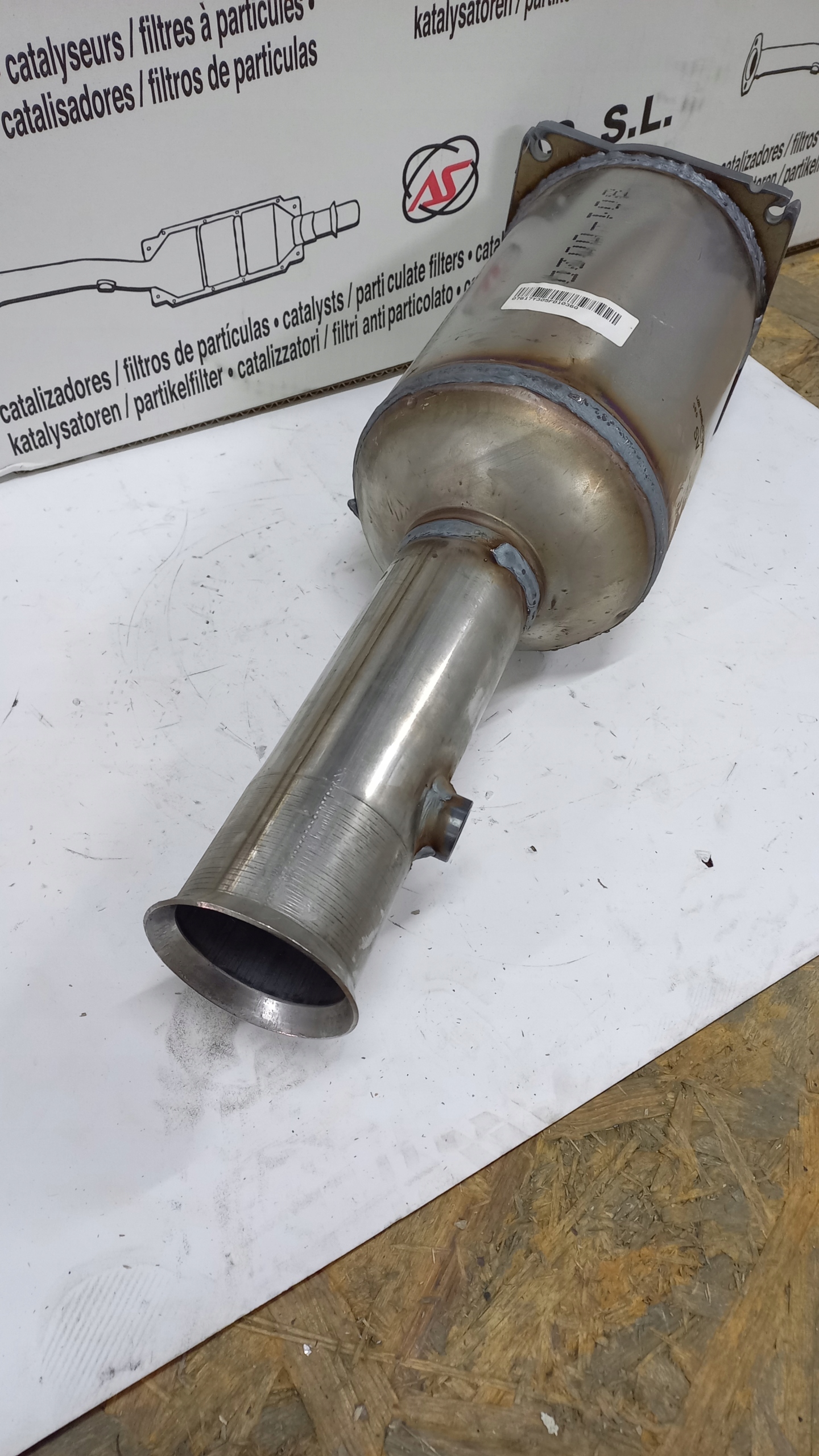 FILTR CZĄSTEK STAŁYCH DPF CITROEN C5 2.0 HDI 01-04 Numer katalogowy części FD1036Q