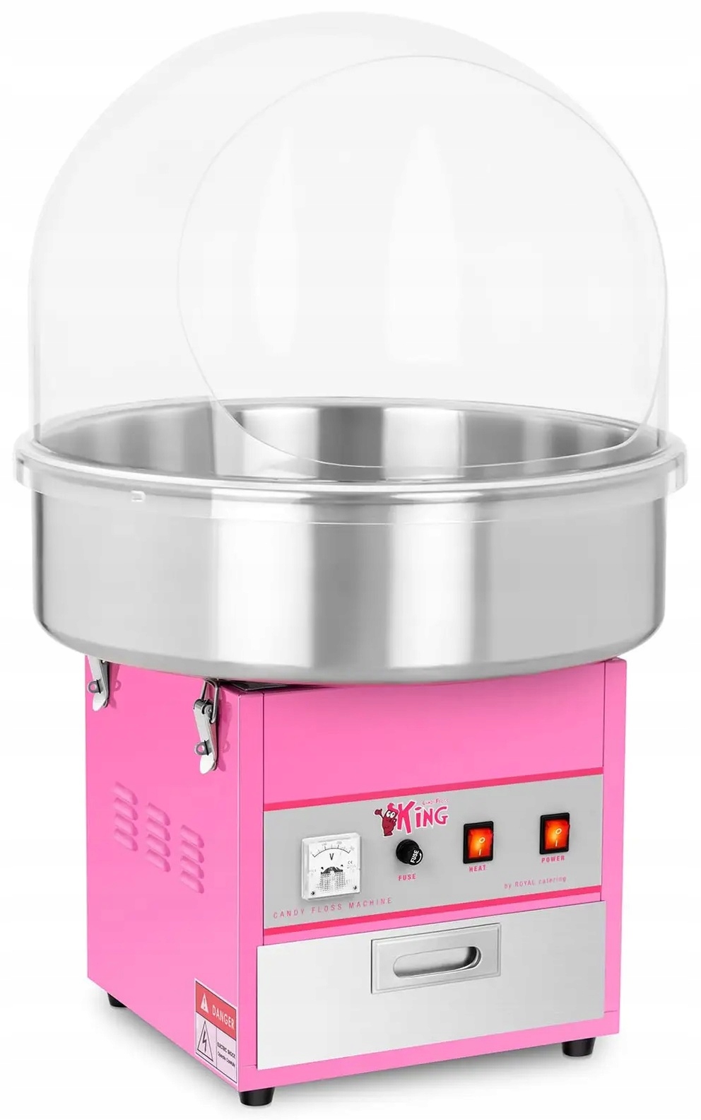 Stroj na cukrovou vatu 52 cm 1200 W Royal Catering RCZK-1200E 10010085