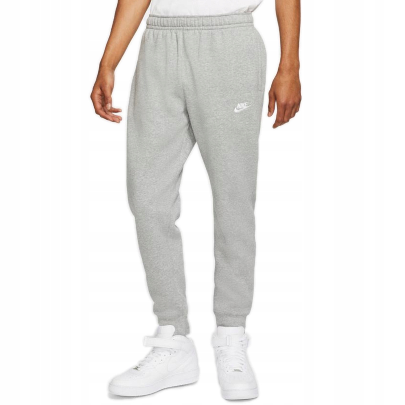 Nike pánské tepláky M Nsw Club Jggr Bb BV2671-063 šedé velikost S