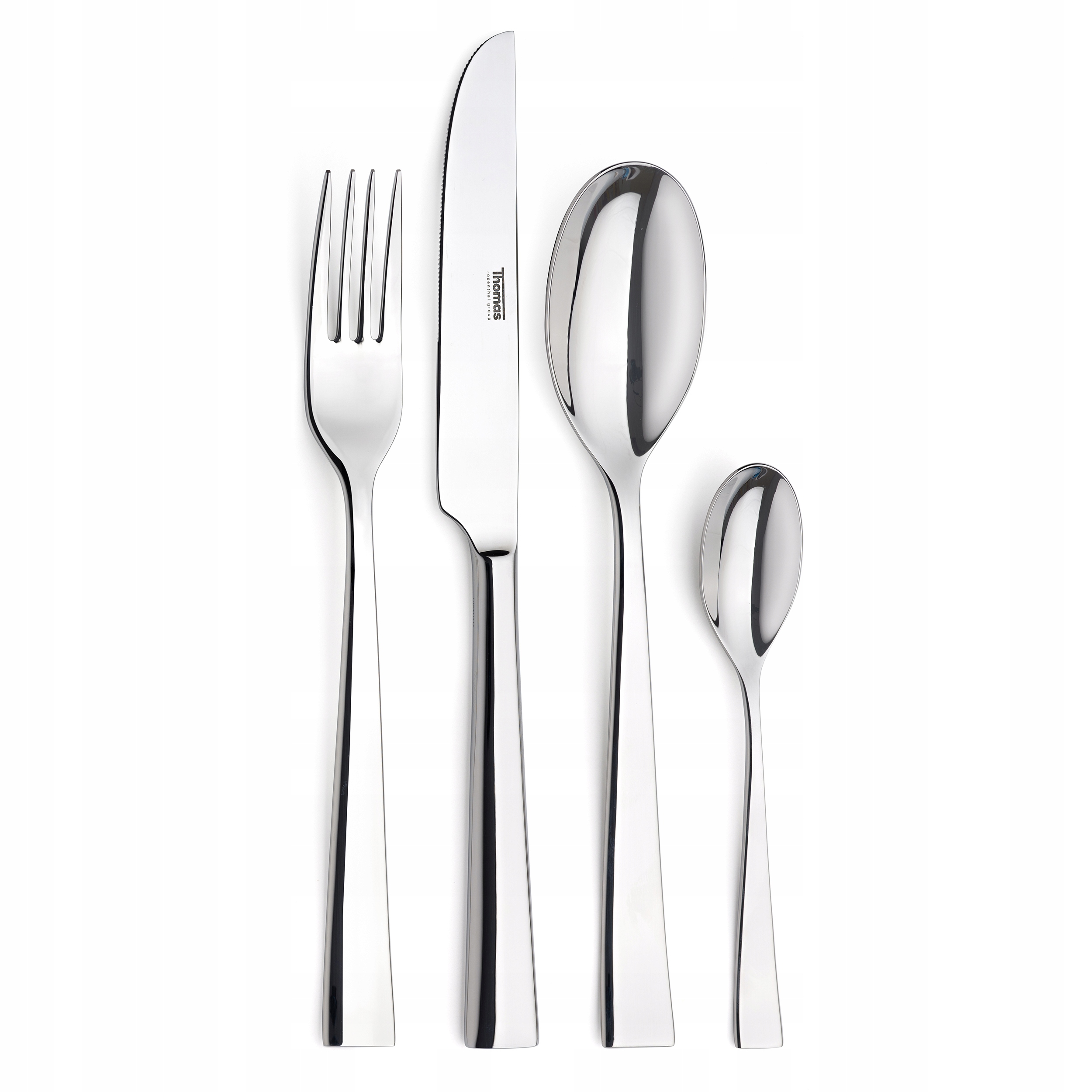 THOMAS ZESTAW SZTUĆCÓW KPL. 4 szt w pudełku POŁYSK Stan opakowania oryginalne