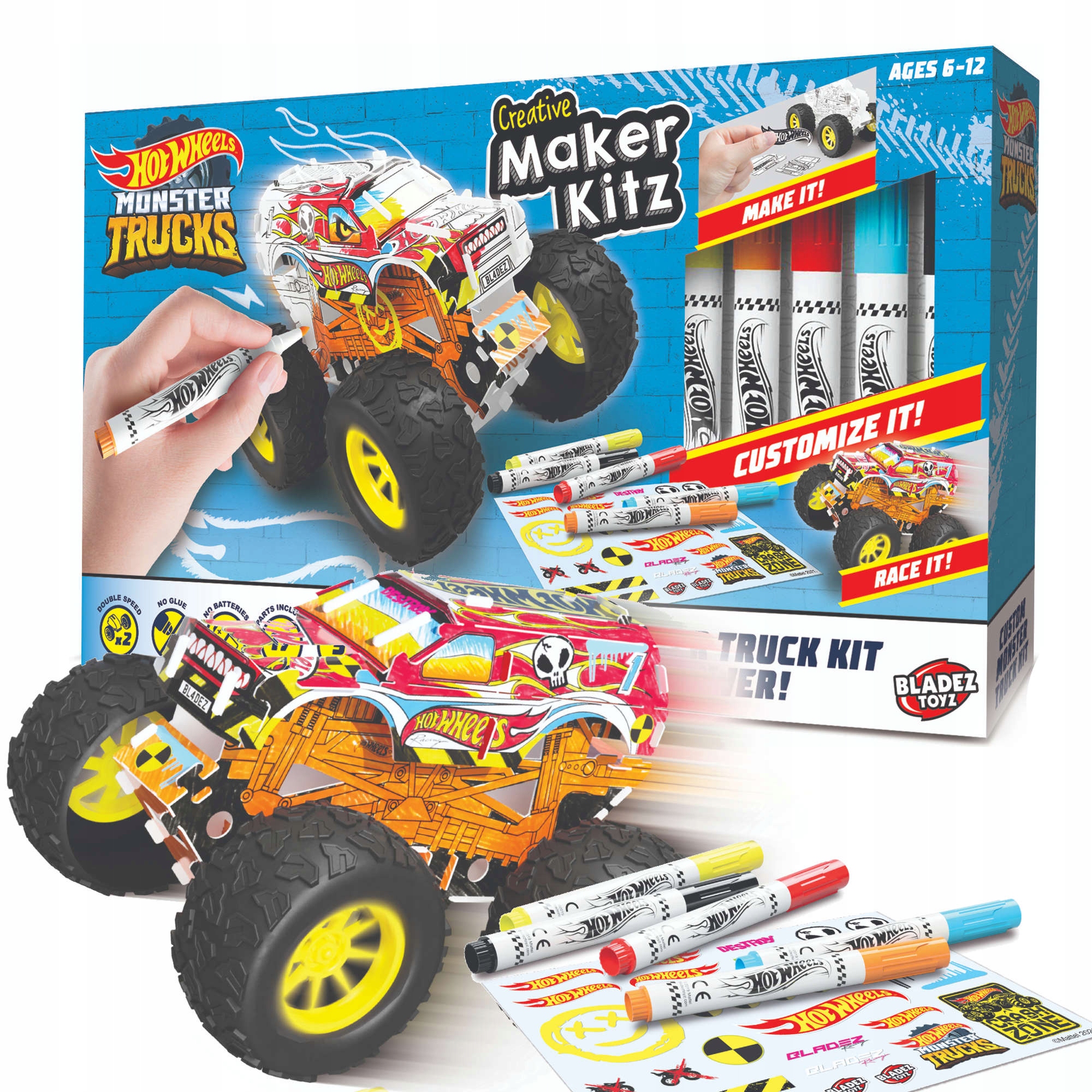 

Hot Wheels Maker Kitz Z Mazakami Monster Truck
