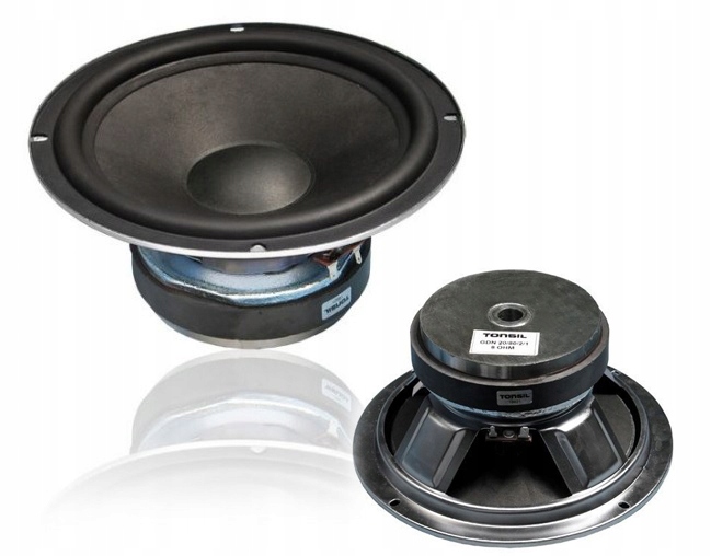 Głośnik Niskotonowy Tonsil Gdn 20/80/2/1 8 ohm Basowy Czarny