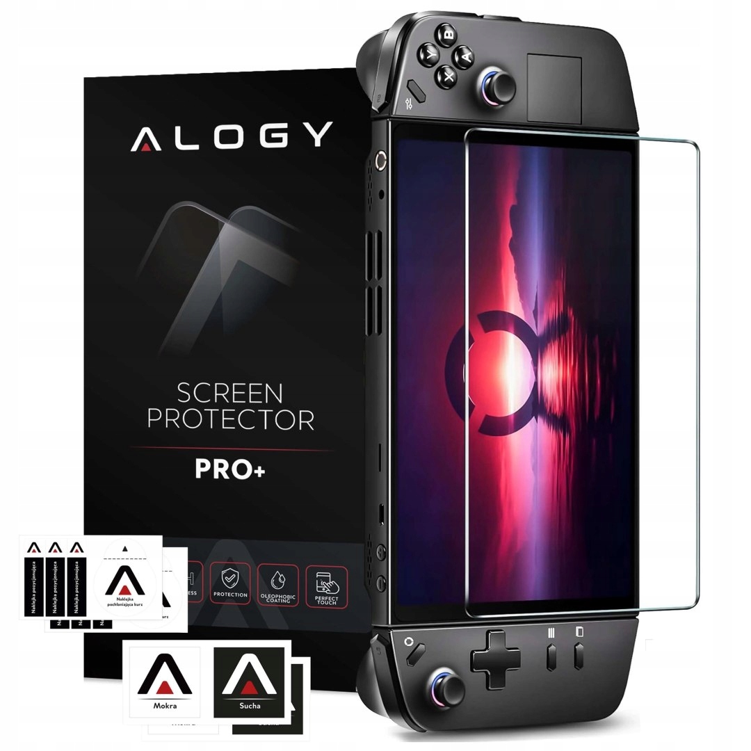 Szkło hartowane 9H do Lenovo Legion Go na ekran konsoli Alogy Screen Protec