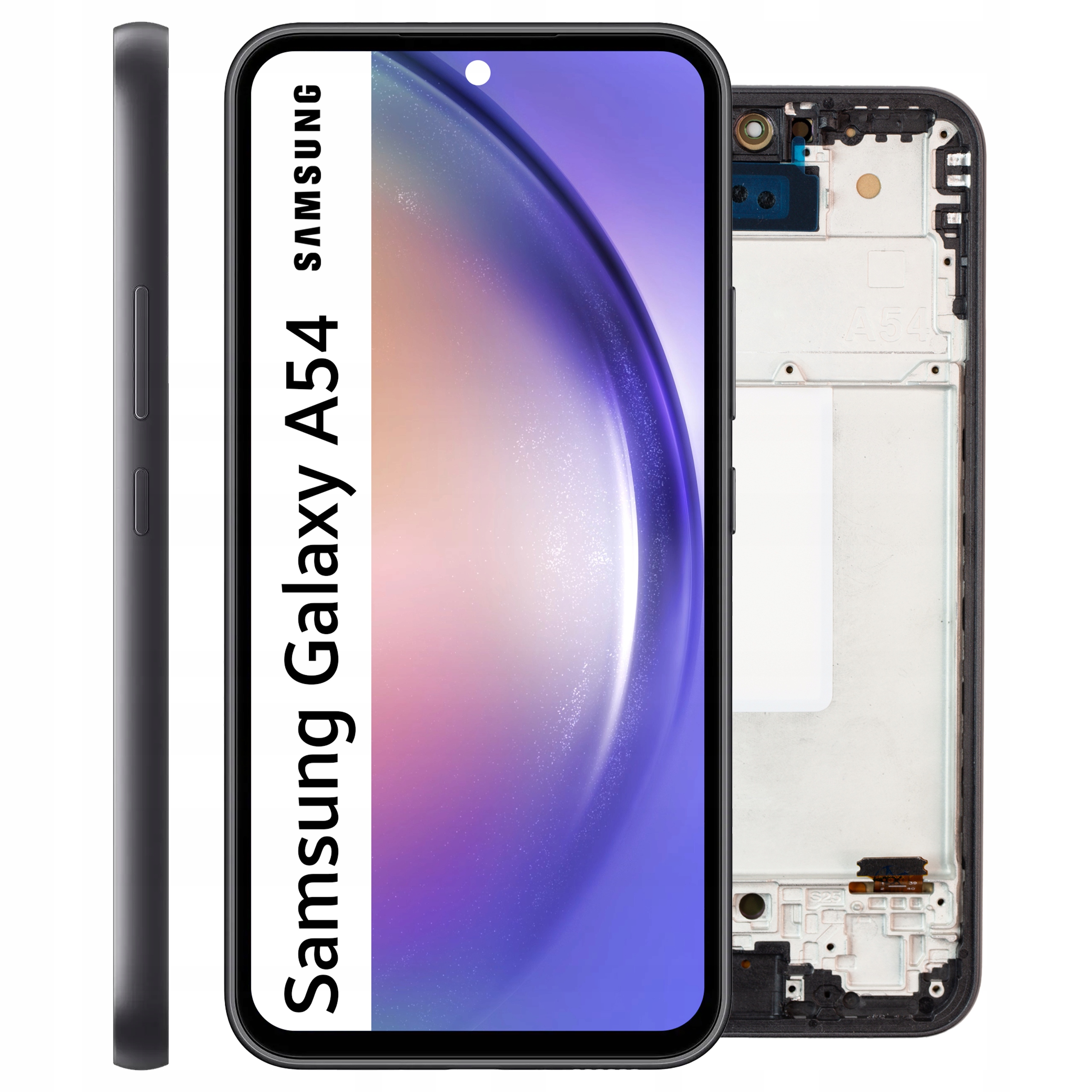 SM-A546V SM-A546U LCD pre Samsung A54 5G Displej Rámček Snímač Oled