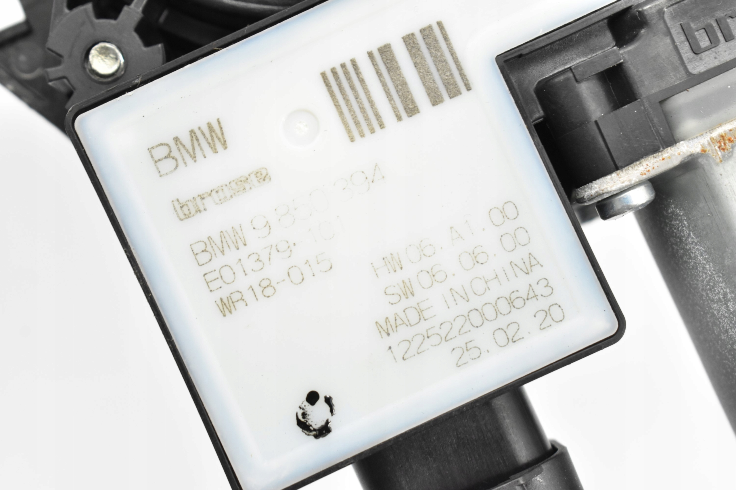 PODNOŚNIK SZYBY PRAWY TYŁ SILNICZEK 9851140 4876380 BMW 2 F44 2020 6PIN Producent części BMW OE